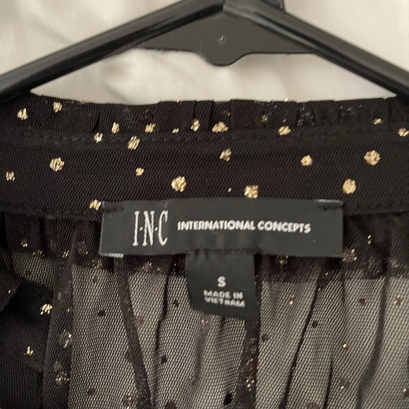 NEW Women’s mesh glitter see through top. - Picture 4 of 4